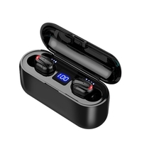 Écouteurs Bluetooth 5.0 TWS Véritables écouteurs sans fil avec micro écouteurs stéréo intra-auriculaires