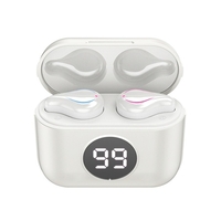 Écouteurs BTH-283 True Wireless Écouteurs BT 5.0 Écouteurs stéréo TWS avec commande tactile Affichage de l