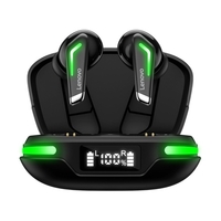 Écouteurs de jeu Lenovo GM3 Sans fil BT5.0 Casque de jeu/musique à faible latence