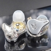 Écouteurs dynamiques à trois unités de type KZ DQ6 Écouteurs intra-auriculaires filaires avec son stéréo Écouteurs sport antibruit avec câble détachable pour périphériques d