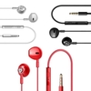 Écouteurs filaires Lenovo HF140 avec microphone et contrôle du volume Écouteurs puissants à isolation acoustique des basses