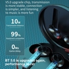Écouteurs intra-auriculaires BT B16-tws avec réduction du bruit stéréo Écouteurs sport avec écran numérique LED Écouteurs à commande tactile Écouteurs d