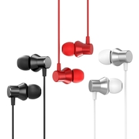 Écouteurs intra-auriculaires Lenovo HF130 Casque filaire de 1, 2 m avec micro