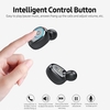 Écouteurs intra-auriculaires sans fil BT avec son stéréo Surround 8D avec bouton de commande intelligent Fonction de banque d