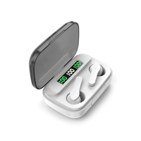 Écouteurs intra-auriculaires stéréo-209 True Wireless avec réduction du bruit stéréo Écouteurs de sport étanches avec écran numérique LED Écouteurs à commande tactile Écouteurs d