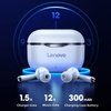 Écouteurs Lenovo LP1 TWS Bluetooth 5.0 Véritable casque sans fil Casque de sport à contrôle tactile IPX4 Écouteurs intra-auriculaires anti-transpiration avec micro Étui de charge 300mAh