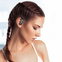 Écouteurs Lenovo LP7 Bluetooth 5.0 TWS Véritables écouteurs sans fil avec double micro Crochet d