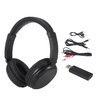 Écouteurs sans fil FM Écouteurs de musique supra-auriculaires avec émetteur 3, 5 mm et casque filaire RCA prenant en charge la radio FM pour les téléphones PC PC TV Lecteur MP3