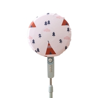 Couvercle anti-poussière pour ventilateur électrique rond de 45 cm