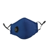 Couvercle de bouche avec 2 filtres Respirateur antipoussière avec valve respiratoire Lavable Stop réutilisable Brouillard PM2, 5 Couvercle de bouche