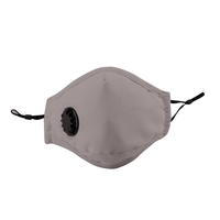 Couvercle de bouche avec 2 filtres Respirateur antipoussière avec valve respiratoire Lavable Stop réutilisable Brouillard PM2, 5 Couvercle de bouche