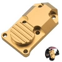 Couvercle de Diff en Laiton RC pour 1/24 Axial SCX24 AXI90081 RC Crawler Car