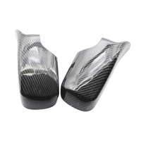 Couvercle de rétroviseur de porte latérale en Fiber de carbone Look L & R couvercle de rétroviseur de porte d