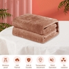Couverture Chauffante Électrique Coussin Chauffant Couverture Chaude Chauffage Rapide Hiver Body Warmer Housse de Matelas Confortable 180x130cm avec 2 Niveaux de Température pour la Maison 220-240V