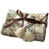 Couverture Décorative Faux Cachemire Couverture Texturée Vintage Beige Couverture De Style Bohème Coloré Chenille Tissé Jeté Couverture Châle Canapé Couverture En Cachemire