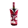 Couverture de bouteille de vin de Noël Chandail Bouteille de Noël Vêtements Décoration de table Cadeau