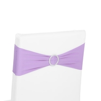 Couverture de chaise élastique de spandex de décorations de mariage 50PCS