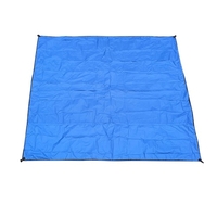 Couverture de plage extérieure Tapis de plage imperméable Couverture de pique-nique légère et résistante au sable avec sac de rangement