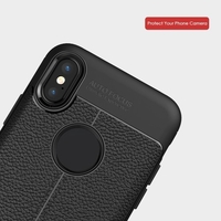 Couverture de téléphone pour iPhone X XS Téléphone Case Shell de protection Slim Soft Durable Anti-rayures Anti-empreintes digitales Anti-sweat Résistance aux chocs Téléphone Shell