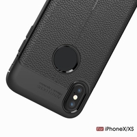 Couverture de téléphone pour iPhone X XS Téléphone Case Shell de protection Slim Soft Durable Anti-rayures Anti-empreintes digitales Anti-sweat Résistance aux chocs Téléphone Shell