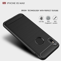 Couverture de téléphone pour iPhone XS Max Téléphone Case Coque de protection Slim Soft Durable Anti-rayures Anti-empreintes digitales Anti-sweat Résistance aux chocs Téléphone Shell