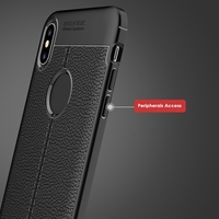 Couverture de téléphone pour iPhone XS Max Téléphone Case Coque de protection Slim Soft Durable Anti-rayures Anti-empreintes digitales Anti-sweat Résistance aux chocs Téléphone Shell