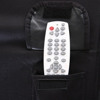 Couverture de télévision en plein air 30 "- 32" étanche à la poussière de télévision Protector Remote Control Pocket Cover Cover pour LED LCD téléviseurs plasma