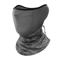 Couverture de visage de refroidissement unisexe garniture réfléchissante guêtre de cou élastique anti-humidité Bandana pour le cyclisme pêche escalade