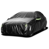 Couverture de voiture Couvertures de berline complètes avec bande réfléchissante Protection solaire anti-poussière et imperméable aux UV résistant aux rayures universel S