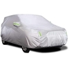 Couverture de voiture de berline imperméable tous les temps couverture de voiture extérieure Protection UV coupe-vent couverture complète de voiture universelle (4.4 * 1.8 * 1.6M)