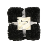Couverture longue en fourrure pour fauteuil de lit 63