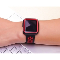 Couverture protectrice de montre de cassure de Watchcase de gel de silice molle pour la montre 3/2 de Apple