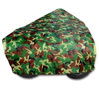 Couverture universelle ATV ATC robuste 190T couverture étanche à la poussière anti-UV Ripstop plage Camouflage véhicule Protection extérieure