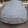 Couverture universelle pour voiture Protection contre les rayons UV intérieure et intérieure Protection solaire Protection contre la poussière et anti-rayures Combinaison de berline M-XXL
