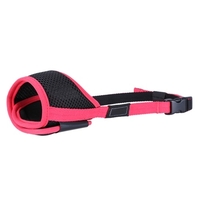 Couvre-bouche de chien en maille respirante pour museau en nylon doux pour chien