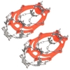 Crampons de traction avec 24 pointes antidérapantes Chaussures de neige Hommes Femmes Chaussures antidérapantes Crampons d