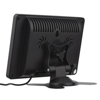 Écran couleur LCD 7 pouces avec support de support pliable Entrée AV/NBC Moniteur d