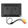 Écran couleur LCD 7 pouces avec support de support pliable Entrée AV/NBC Moniteur d