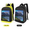 Écran couleur LED sac à dos personnalisable sac de voyage sac d