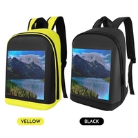 Écran couleur LED sac à dos personnalisable sac de voyage sac d