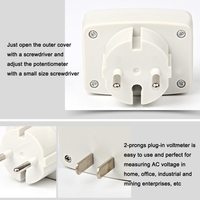 Écran de mesure de tension de 220 V à 110 V à 220 V à l