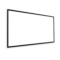 Écran de projection de 100 pouces 16: 9 Écran de projection portable pliable HD