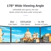 Écran IPS de moniteur Portable de 12.5 pouces 2560*1440 résolution Angle de vision de 178° 60Hz taux de rafraîchissement prise britannique argentée de compatibilité large