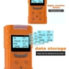 Écran LCD Détecteur de gaz portable multifonctionnel Détecteur de gaz 4 en 1 H2S Monoxyde de carbone Oxygène Analyseur de gaz combustible Son Lumière Vibrations Triple alarme