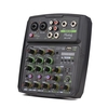 Écran LED de la console de mixage Muslady 4 canaux audio