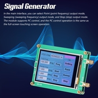 Écran tactile DDS Module générateur de Signal 10Bit DAC Sinewave Squarewave Triangularwave Module générateur de Signal