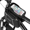Écran tactile sac de guidon de vélo cadre avant étanche Tube supérieur pochette de vélo coque rigide Double sacoche Pack grande capacité
