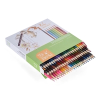 Crayons 72 couleur haut de gamme pré-Sharpened solubles dans l