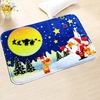 Creative 3D Impression Tapis De Noël Non Slip Creative