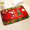 Creative 3D Impression Tapis De Noël Non Slip Creative